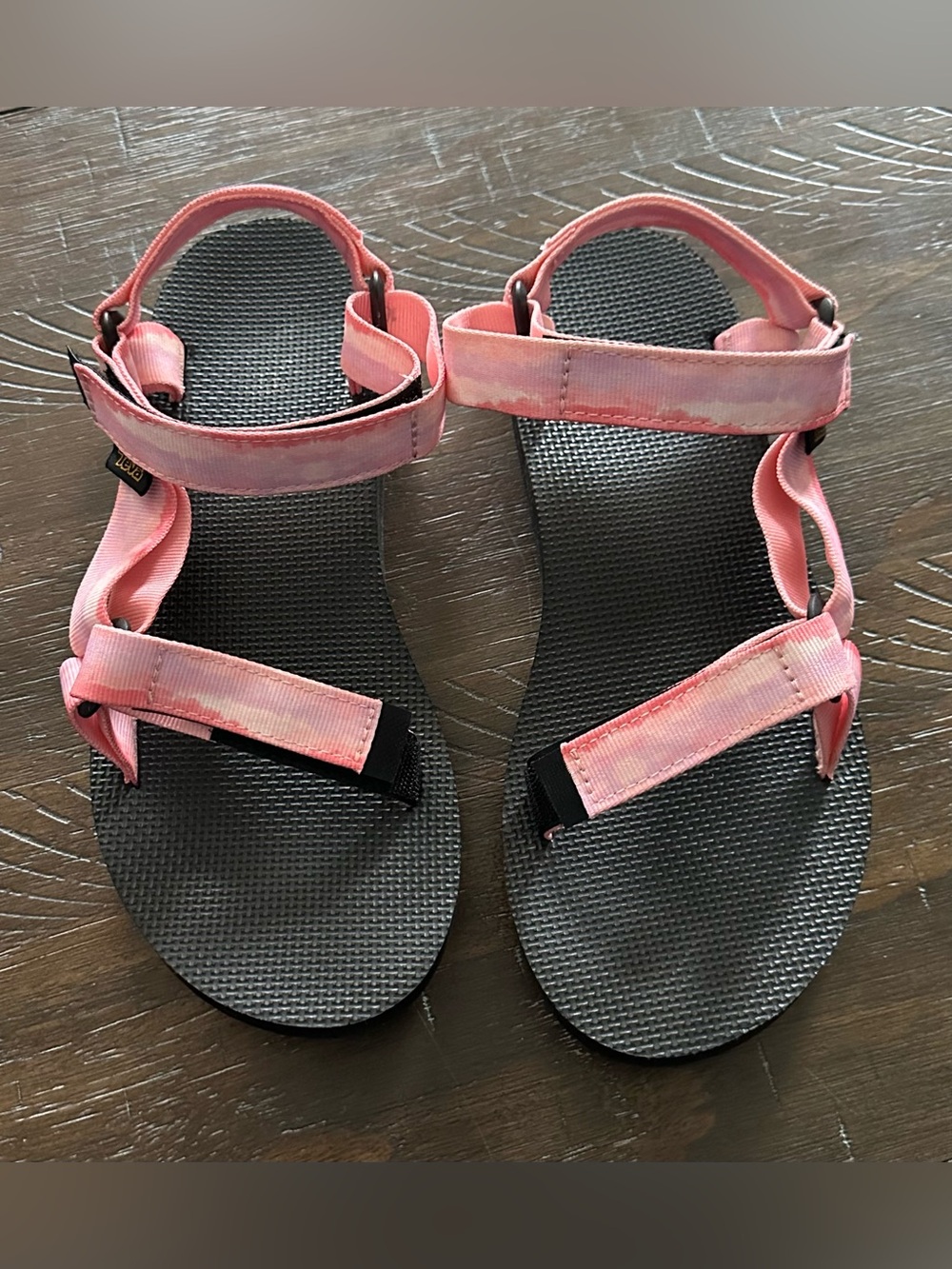 Teva Pink Women’s Original Universal Adjustable Strap Sandals - Size 10